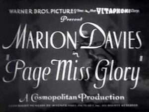 Page Miss Glory - 1936